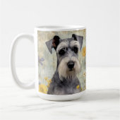 Mug Mini Schnauzer Élégant (Gauche)