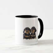 Mug Mini séance du teckel deux (Devant droit)