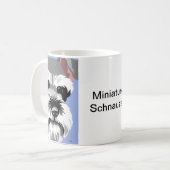 Mug Miniature de Schnauzer Dog (Devant gauche)
