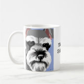 Mug Miniature de Schnauzer Dog (Gauche)
