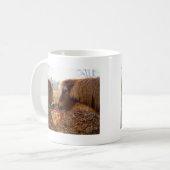 Mug Miniature Donkey & Horse Valentine Heart (Devant gauche)