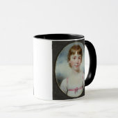 Mug Miniature d'une jeune fille (Devant droit)