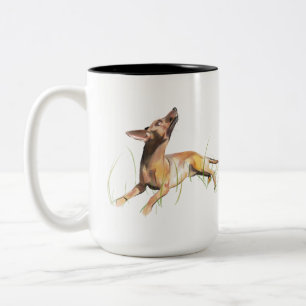 Mug Miniature Pinscher, Café pour Maman de Chien