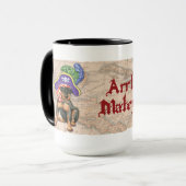 Mug Miniature Pinscher Pirate (Devant gauche)