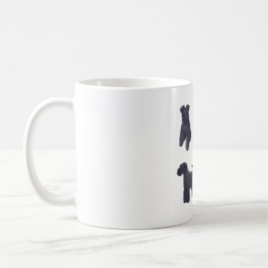 Mug Miniature schnauzer Magie (Gauche)