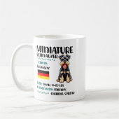 Mug Miniature Schnauzer Origin Funny Mini Schnauzer Lo (Gauche)