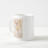 Mug Miniature Taureau Terrier Peinture - Joli Original (Devant gauche)