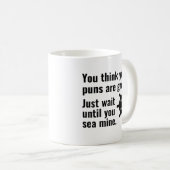 Mug Minier marin (Devant droit)