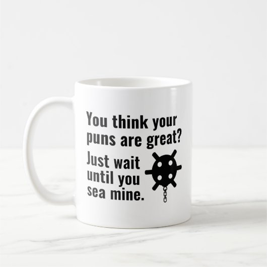 Mug Minier marin (Gauche)