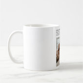 Mug Minimal All Is Calm All Is Bright Christmas Photo (Gauche)