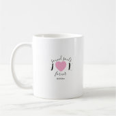 Mug Minimal and chic couples initials wedding  (Gauche)