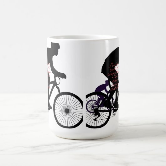 Mug Minimal Bicycle Art (Centre)