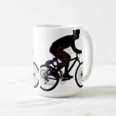 Mug Minimal Bicycle Art (Devant droit)