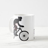 Mug Minimal Bicycle Art (Devant gauche)