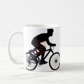 Mug Minimal Bicycle Art (Gauche)