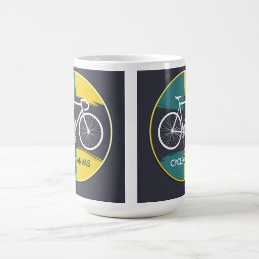 Mug Minimal Bicycle Illustration – (Centre)