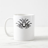 Mug Minimal Black Ink Tattoo Style Artwork (Gauche)