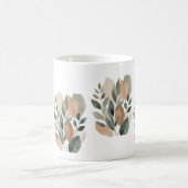 Mug Minimal Botanical Leaf Pattern (Centre)