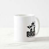 Mug Minimal Bride Floral  (Devant droit)