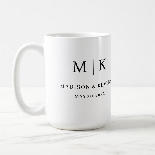 Mug Minimal et chic | MARIAGE (Gauche)