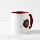 Mug Minimal One-Stroke Mountain Ridge | Sunrise Line (Devant droit)