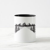 Mug Minimal Winter Landscape Design (Centre)