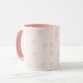 Mug Minimalisme de la fraise (Devant gauche)