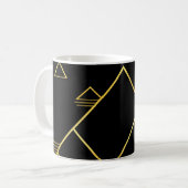 Mug Minimalisme du sommet de montagne (Devant gauche)