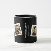 Mug Minimalist Black & White 2 Framed Photo Graduate (Centre)