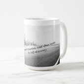 Mug Minimalist Black & White Inspirational Wall Art (Devant droit)