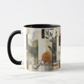 Mug Minimalist Botanical - Custom Earthy Abstract (Gauche)