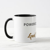 Mug Minimalist Coffee Quote Postcard | Funny Good Inte (Gauche)
