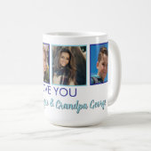 Mug Minimalist Love You Four Photo  (Devant droit)
