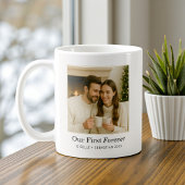 Mug Minimalist Photo Personalized Text Keepsake