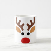 Mug Minimalist Rudolph Reindeer (Centre)
