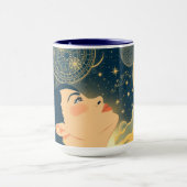 Mug Minimalist Starry Night Dreamer (Centre)