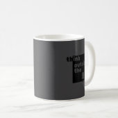 Mug Minimalist Think Outside The Box  (Devant droit)