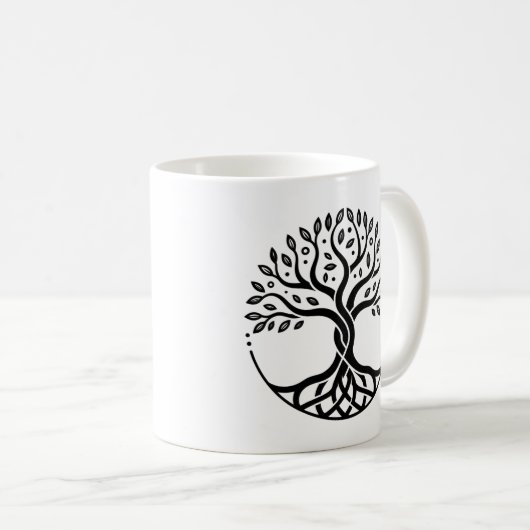 Mug Minimalist Tree of Life (Devant droit)