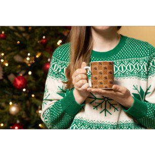 Mug Minimaliste Abstrait Terracotta Mountain & Botanic