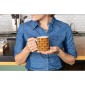 Mug Minimaliste Abstrait Terracotta Mountain & Botanic