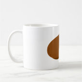 Mug Minimaliste Brown Beret Casquette français (Gauche)