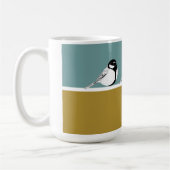Mug minimaliste de conception d'oiseaux (Gauche)