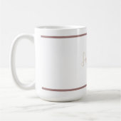 Mug Minimaliste de sérénité découpé (Gauche)