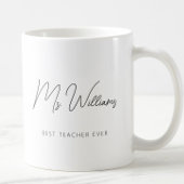 Mug Minimaliste du meilleur enseignant jamais