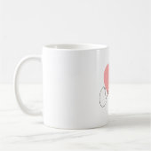 Mug Minimaliste Élégant Classique Nom Professionnel (Gauche)