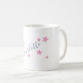Mug Minimaliste Élégant Classique Nom Professionnel (Devant droit)