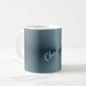 Mug Minimaliste Élégant Classique Nom Professionnel (Devant gauche)