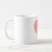 Mug Minimaliste Élégant Classique Nom Professionnel (Gauche)