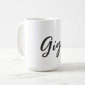 Mug Minimaliste Gigi (Devant gauche)