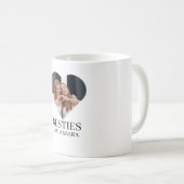 Mug Minimaliste moderne chic Best Friends BFF tonalité (Devant droit)